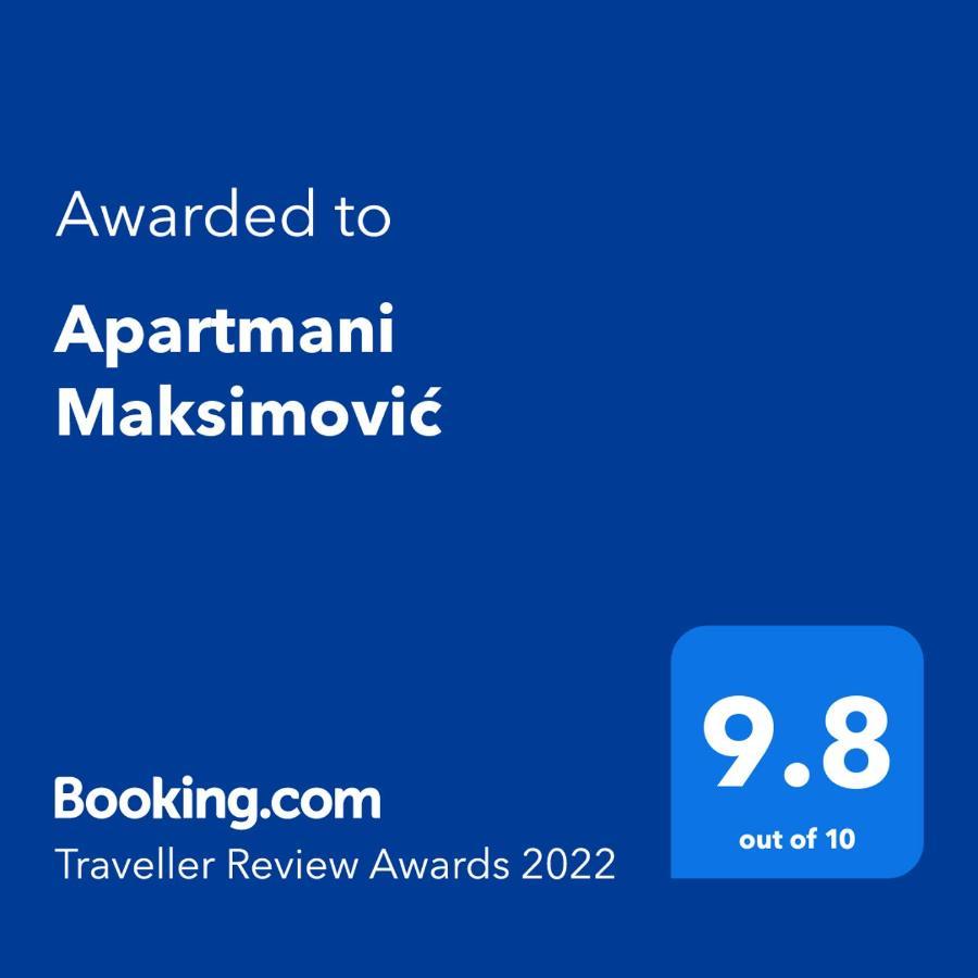 Apartmani Maksimovic Мокра-Гора Экстерьер фото